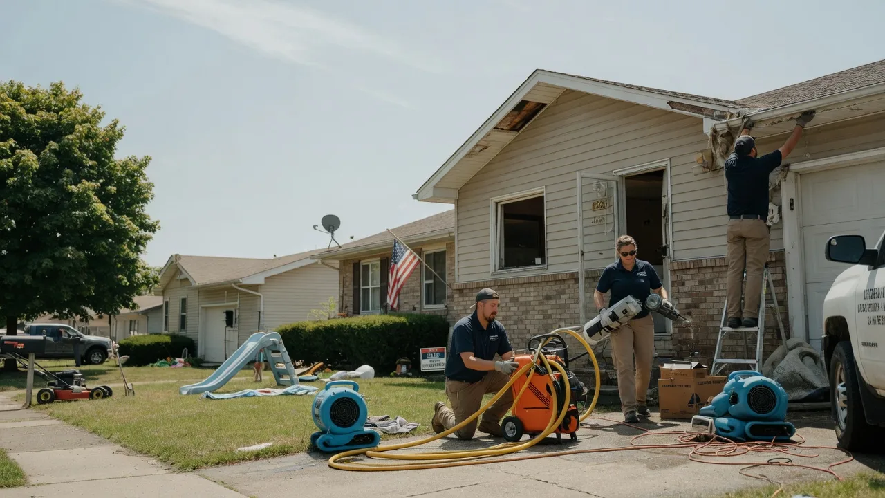 Water Damage Restoration in Crawfordsville, IN near me